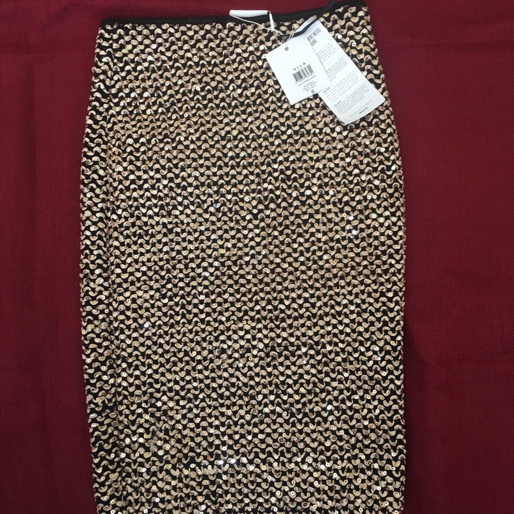 Pencil high waisted skirt